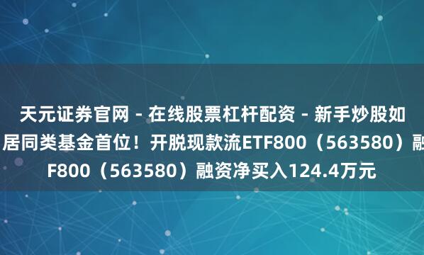 天元证券官网 - 在线股票杠杆配资 - 新手炒股如何配资杠杆 融资榜丨居同类基金首位！开脱现款流ETF800（563580）融资净买入124.4万元